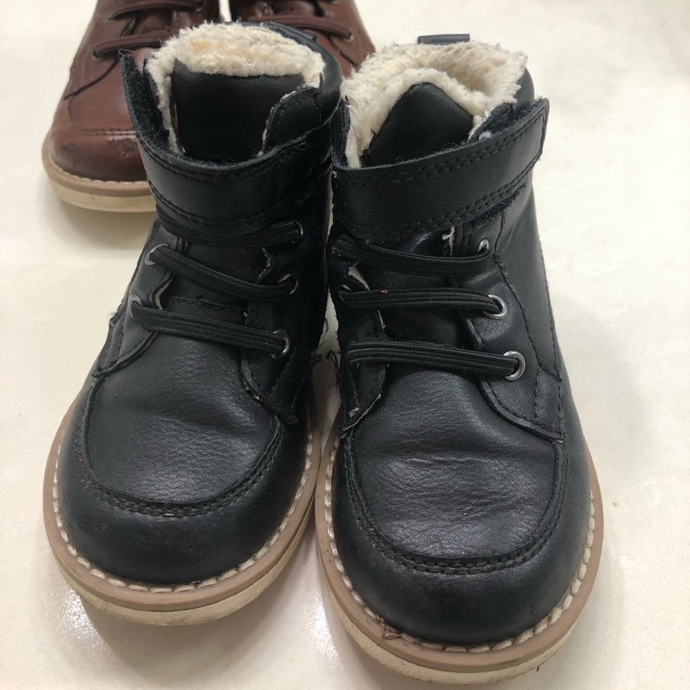 2 Pairs Old Navy boys boots